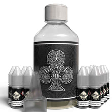 Load image into Gallery viewer, The Brews Bros Black Jeck 250ml Short Fill E Liquid Blackjack Sweets Flavour with Twelve 10ml Nicotine Shots