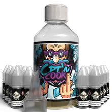 Load image into Gallery viewer, The Brews Bros Cpt'n Cook 250ml Short Fill E Liquid Heisenberg Menthol Aniseed Flavour with Sixteen 10ml Nicotine Shots