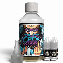 Load image into Gallery viewer, The Brews Bros Cpt'n Cook 250ml Short Fill E Liquid Heisenberg Menthol Aniseed Flavour with Four 10ml Nicotine Shots