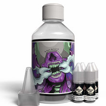 Load image into Gallery viewer, The Brews Bros Dark Aether 250ml Short Fill E Liquid Blackcurrant Chewy Sweets Flavour with Four 10ml Nicotine Shots