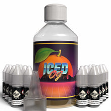 Load image into Gallery viewer, The Brews Bros Iced OJ 250ml Short Fill E Liquid Orange Juice with Ice Flavour with Sixteen 10ml Nicotine Shots