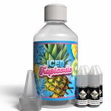 Load image into Gallery viewer, The Brews Bros Iced Tropicade 250ml Short Fill E Liquid Tropical Juice with Ice Flavour with Four 10ml Nicotine Shots