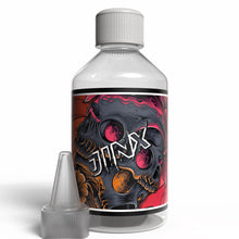 Load image into Gallery viewer, The Brews Bros Jinx 250ml Short Fill E Liquid Passionfruit Nectarine Slush Flavour