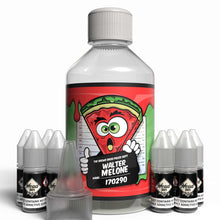 Load image into Gallery viewer, The Brews Bros Walter Melone 250ml Short Fill E Liquid Watermelon Sweets Flavour with Eight 10ml Nicotine Shots