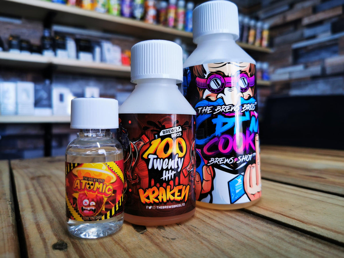 Brews Bros How To Make E Liquid How To Make E Liquid?From left to right