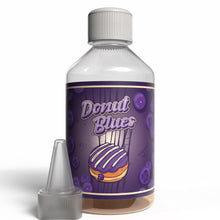 Load image into Gallery viewer, The Brews Bros Donut Blues 250ml Short Fill E Liquid Blueberry Doughnut Flavour
