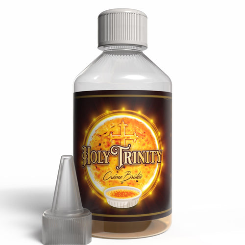 The Brews Bros Holy Trinity 250ml Short Fill E Liquid Creme Brulee Flavour