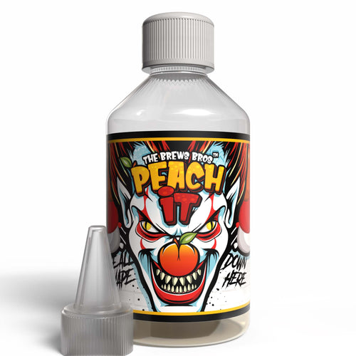 The Brews Bros Peach I.T 250ml Short Fill E Liquid Peach Iced Tea Flavour