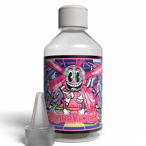 The Brews Bros Ultraviolet 250ml E Liquid Flavour Concentrate Parma Violets Flavour