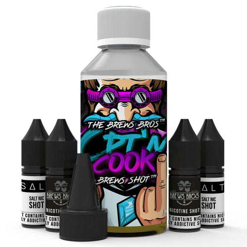 The Brews Bros Cpt'n Cook 250ml Short Fill E Liquid with nicotine shots