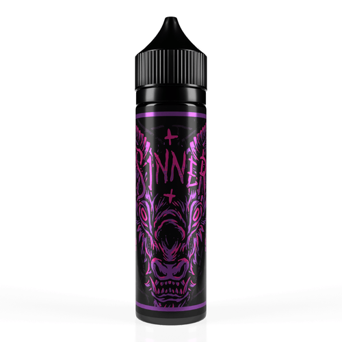 The Brews Bros Sinner 60ml longfill e liquid flavour concentrate bottle