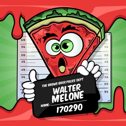 The Brews Bros Walter Melone flavour label